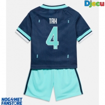 Njemačka Jonathan Tah #4 Gostujuci Dres za djecu SP 2026 Kratak Rukav (+ Kratke hlače)